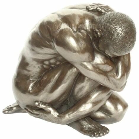 Statuette en résine Homme nu 15 cm