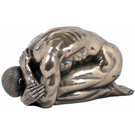 Statuette en résine Homme nu