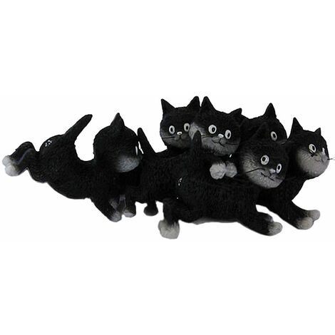 Statuette La Récrée - Les chats par Dubout