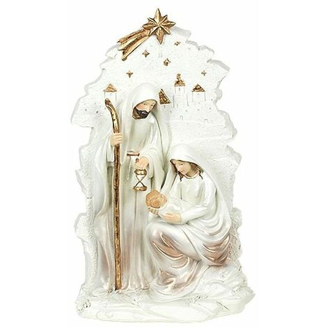 Statuette Nativité sous l'étoile du Berger 23 cm