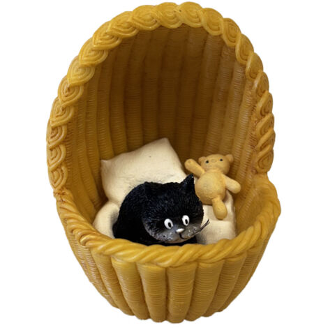 Statuette Nid Douillet Les Chats par Dubout