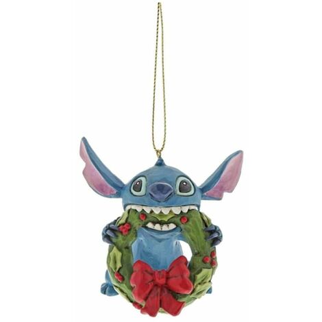 Statuette ornement de sapin de collection stitch noël