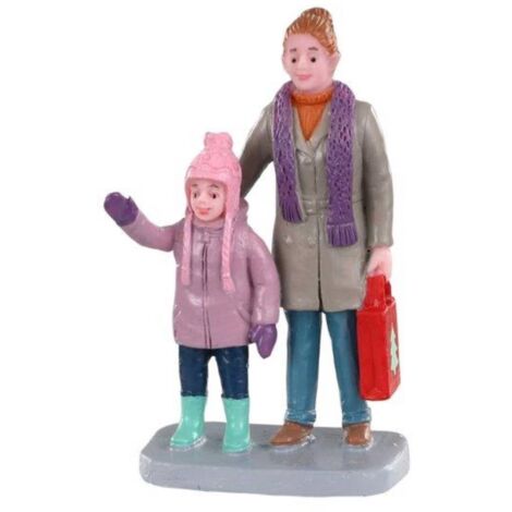 Decorazione Villaggio Natale Scalatori - Resina, 7.5cm, Lemax - Foto 4