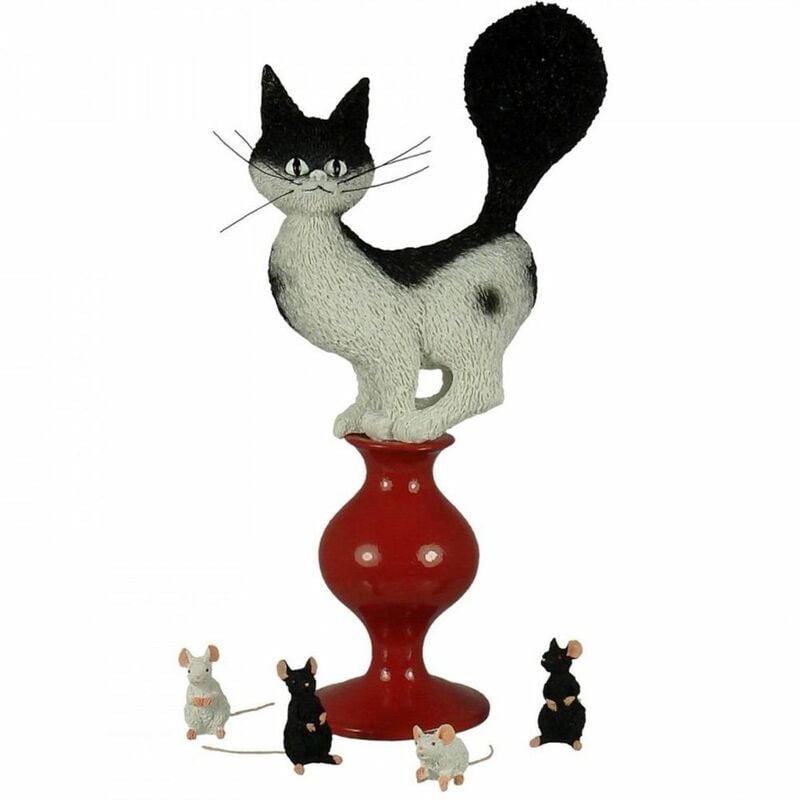 Parastone - Statuette Plan de fuite Les chats par Dubout