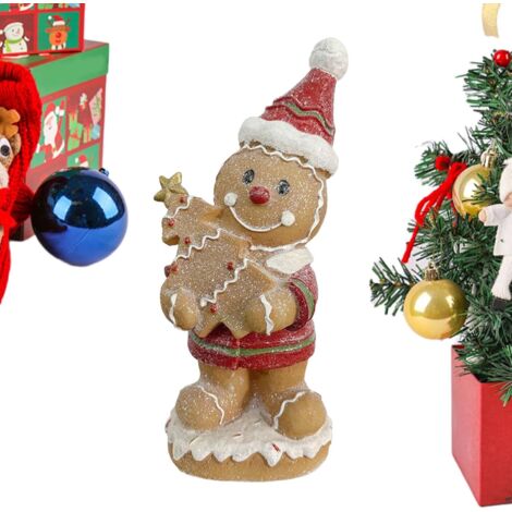 Statuettes De Noël D'intérieur - Petite Sculpture de Noël - Sculpture en