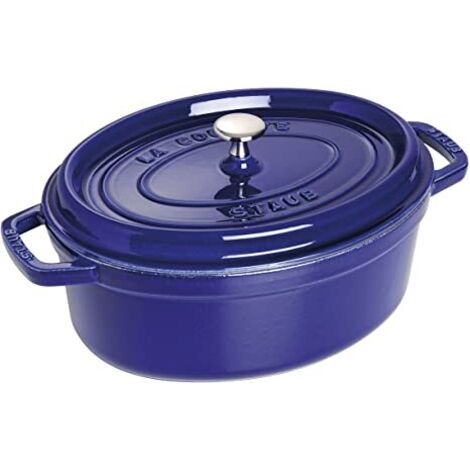 Staub Cocotte Ovalada Azul Intenso 31 cm 5,5 L