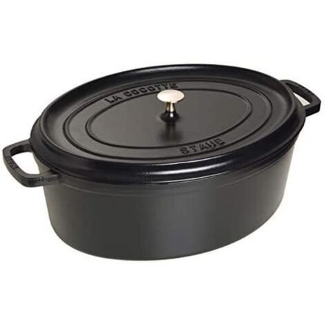 Staub Cocotte ovale Noir 31cm 5,5 litres 40509-319-0