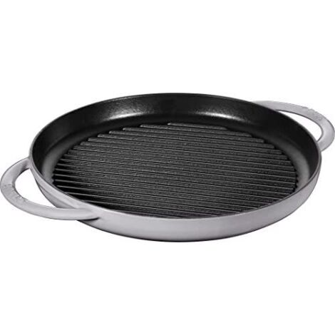 Staub Grillpfanne 30 cm Grau Graphit