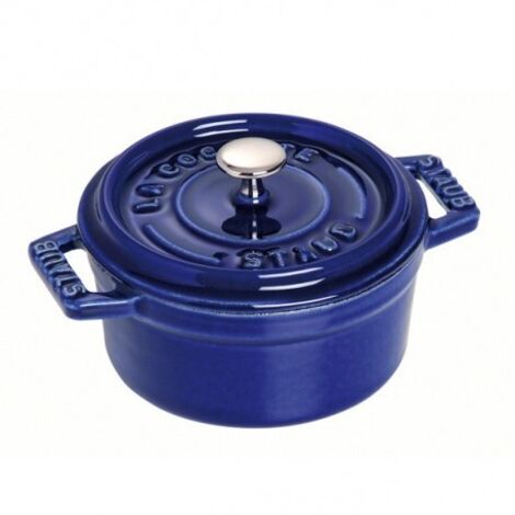 Staub La Cocotte 28cm round, Dark Blue, Cast Iron
