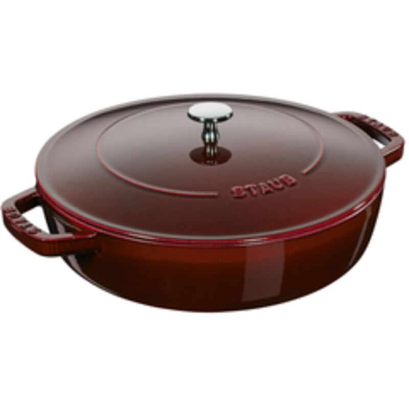 Staub 40511-513-0 Bräter mit Chistera 28 cm, Gusseisen (40511-513-0)