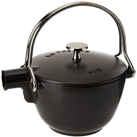 STAUB Teiera in ghisa, Ø 16,5 cm, 1,15 L, Nero opaco