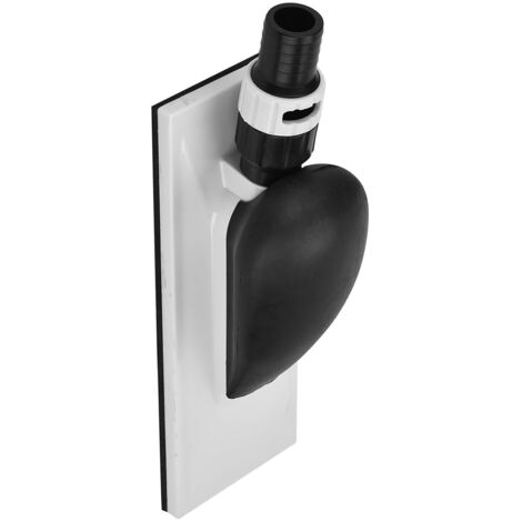 Staubabsaug-Polierblock – Kunststoffblock mit 22 Löchern – 200 x 70 mm