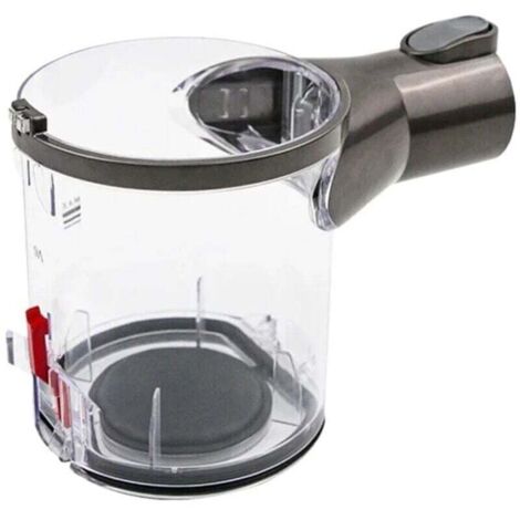 Staubbehälter für Dyson V6 DC58 DC59 DC62 DC72 DC74 Staubsauger, Interface-Behälter-Ersatzteil, Auffangbehälter-Ersatz für Akku-Staubsauger, Teilenummer 965660-01