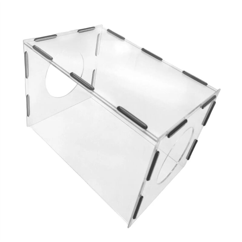 Image of Staubkastenabdeckung Schleifen Geschlossene Staubabdeckung Polieren Klares Acryl zum Schnitzen