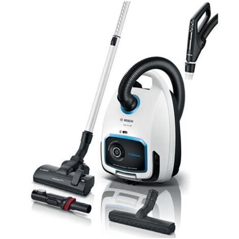 Staubsauger 700w 66db weiß / schwarz - Bosch - bgb6sil1