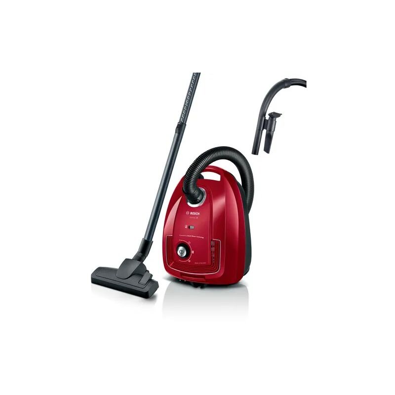 Bosch Serie 4 BGB38RD2 Staubsauger 4 l Zylinder-Vakuum Trocken 600 W Staubbeutel