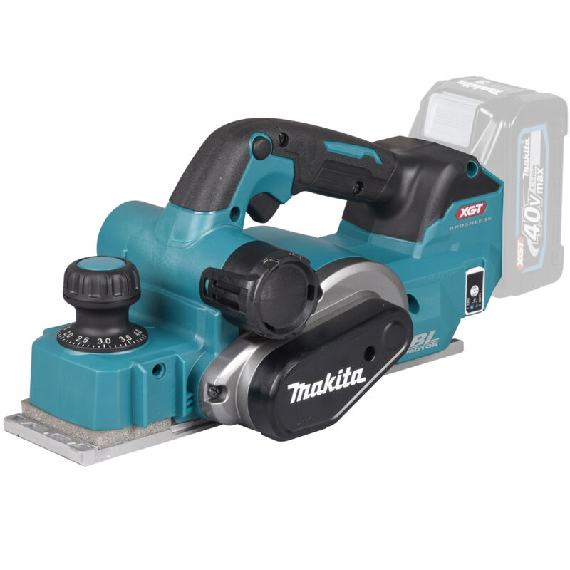 Image of Makita Akku Hobel Holzbearbeitung Parallelanschlag AWS 82mm 40V KP001GZ