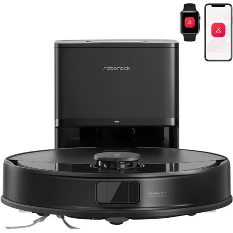 Staubsauger Roboter roborock Q10 PF+ mit Wischfunktion,10000 Pa Saugkraft,APP Control,selbstreinigend,automatische Entleerung, Anti-Wirrwarr und anhebbare Bürsten(Upgrade von Q5 Max+/Q8 MAX+)