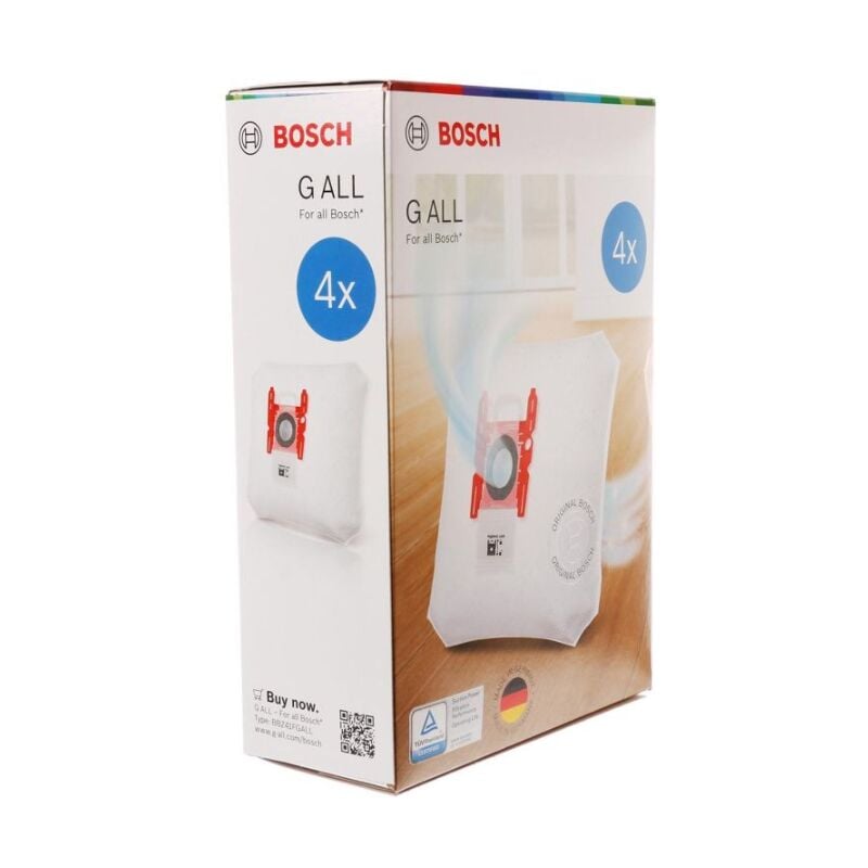 Image of Ersatzteil - 4er Pack Staubsaugerbeutel g, original - Bosch siemens, ufesa, girmi, entronic