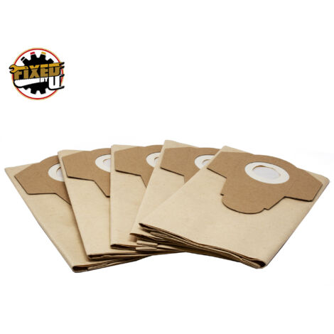 Staubsaugerbeutel Ersatzbeutel 5er Pack passend für AquaVac Boxter Excell Nass Trocken Sauger