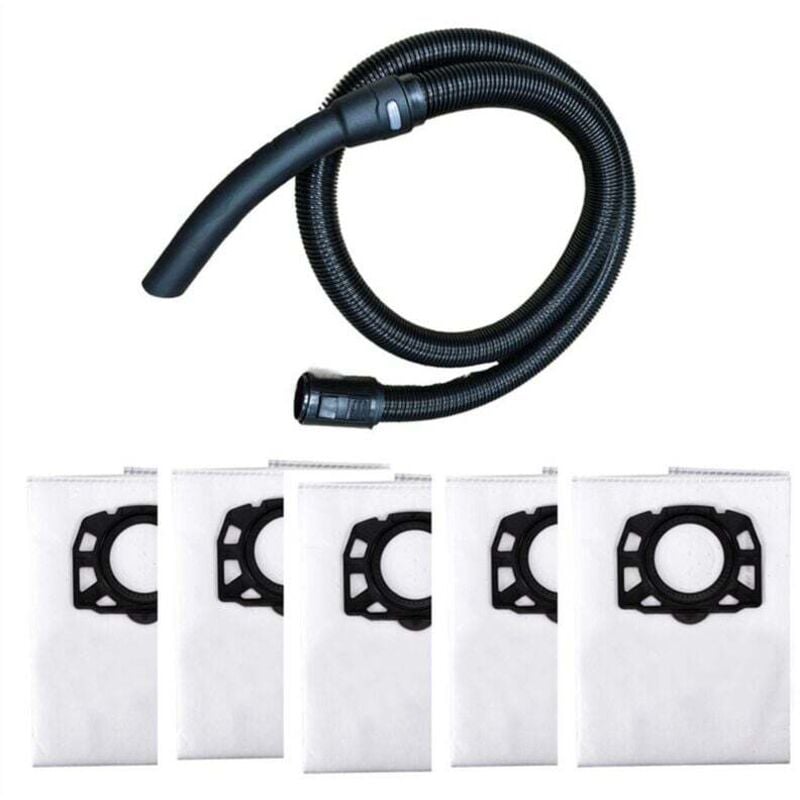 Image of Staubsaugerbeutel mit Saugschlauch für WD2, WD3, WD4, WD5, NT20 und NT30 (Ersatzteil)