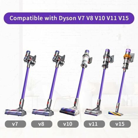Staubsaugerzubehör, Ersatz-Verlängerungsrohr für Dyson v11 V15 V10 V7 V8 Akku-Staubsauger, Aluminium-Verlängerungsrohr (lila)