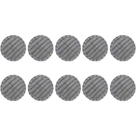 Staubsaugerzubehör Tücher mit Wassertank Ersatz für Dyson V7 V8 V10 V11 V15 Staubsauger, Abnehmbares Tuch Mopp Zubehör Staubsaugertücher - 10er Pack