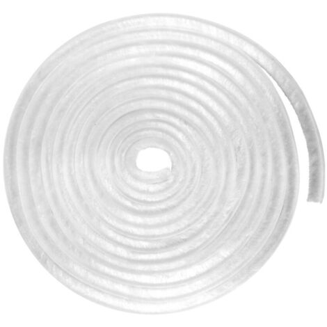 Staubschutzbürste, 12 mm Borsten, 5,5 m, weiß