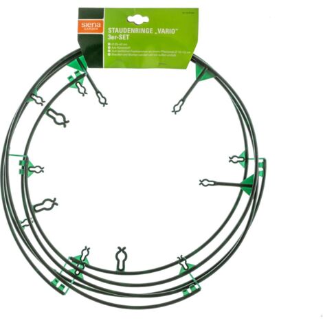 Staudenhalter 3er Pack 25-40 cm Durchmesser verstellbar
