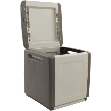 Stauraum Cm 54 X 53 X H 57 - Taupe/Ecru
