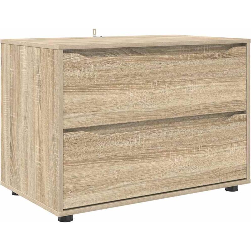 Aufbewahrungsschrank Sonoma-eiche 80 X 48 X 57 Cm Holzwerkstoff Vidaxl