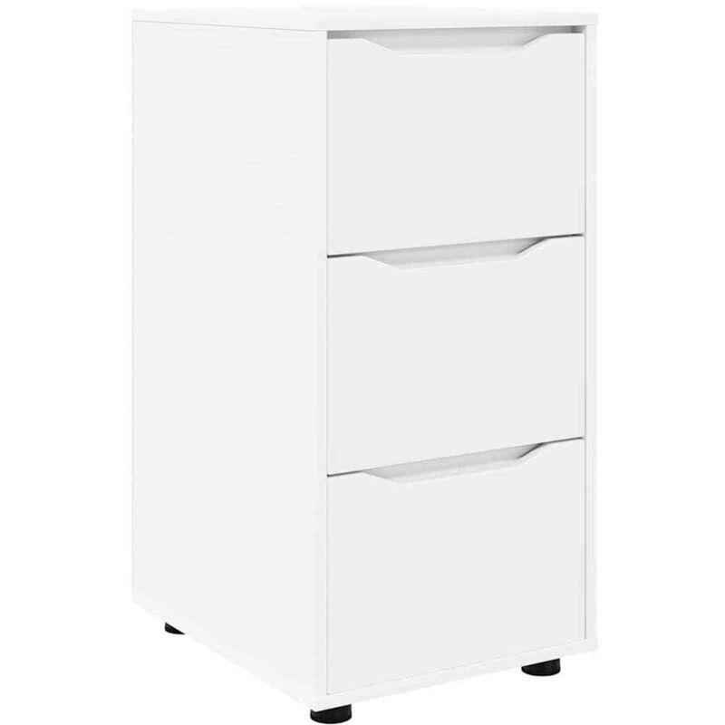 Aufbewahrungsschrank Weiß 40 X 48 X 81 Cm Holzwerkstoff Vidaxl