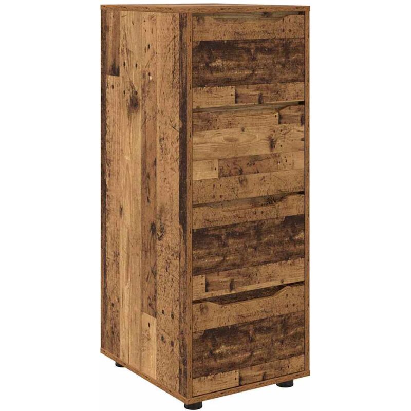 Aufbewahrungsschrank Altholz 40 X 48 X 105 Cm Holzwerkstoff Vidaxl