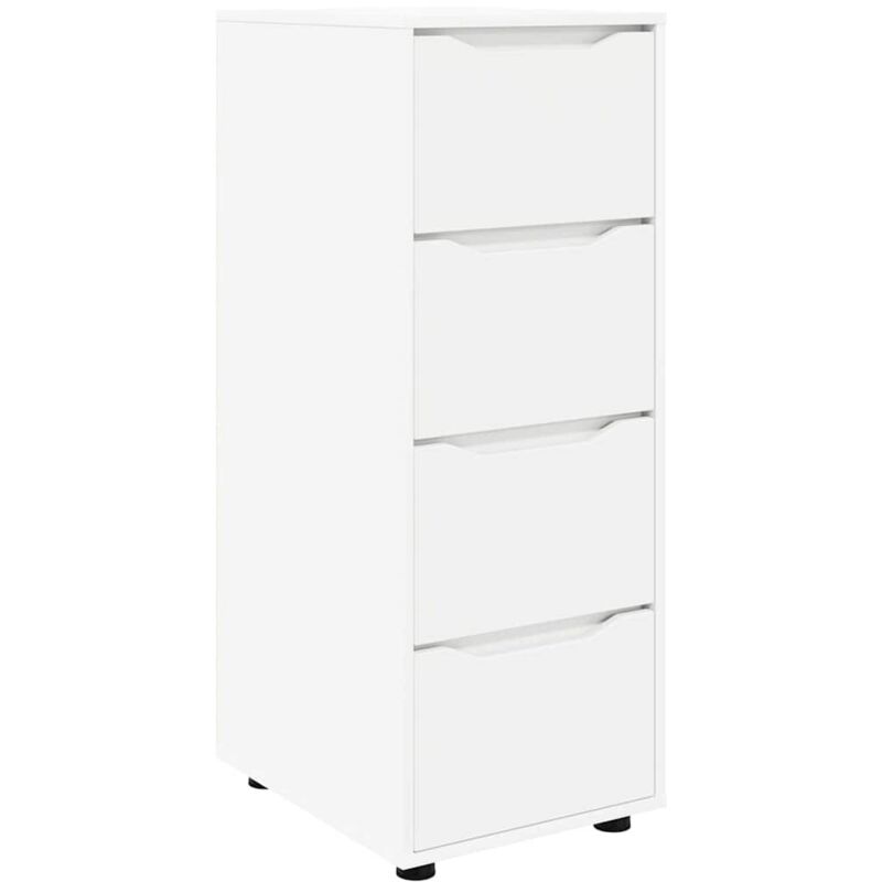 Aufbewahrungsschrank Weiß 40 X 48 X 105 Cm Holzwerkstoff Vidaxl