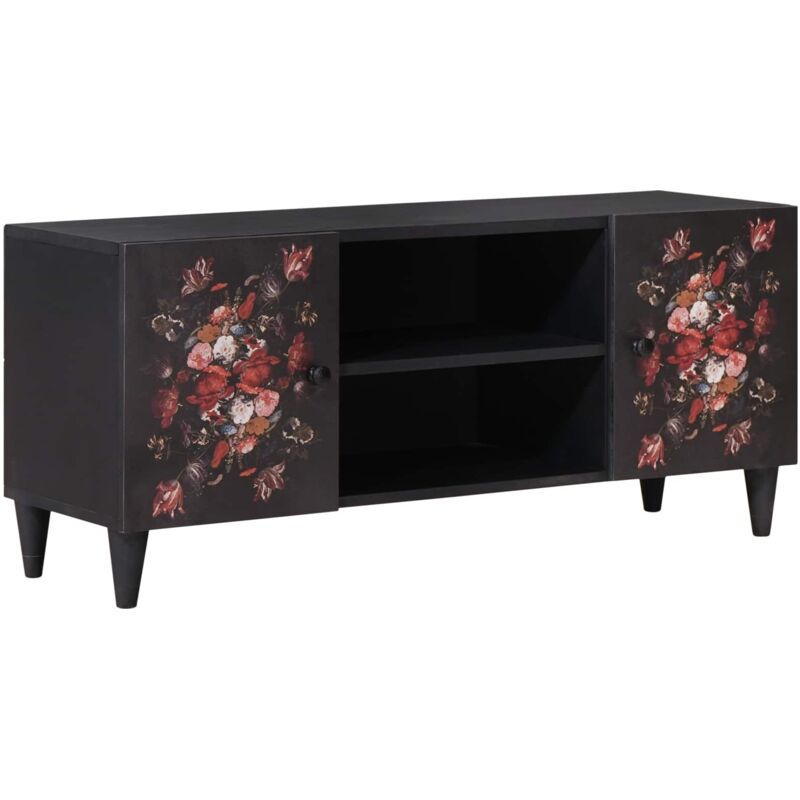 Stauraumschränke Mehrfarbig 105 X 33, 5 X 46 Cm Massivholz Mango Vidaxl