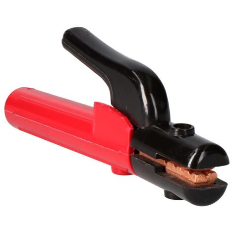 STAYER 300A Elektrodenhalterklemme für Kabel bis Ø50mm², rot und schwarz
