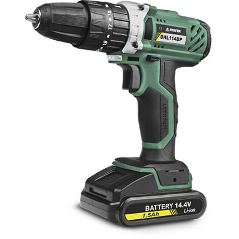 STAYER BHL 114 CPK Trapano Avvitatore a batteria 14,4 V 1,5 Ah