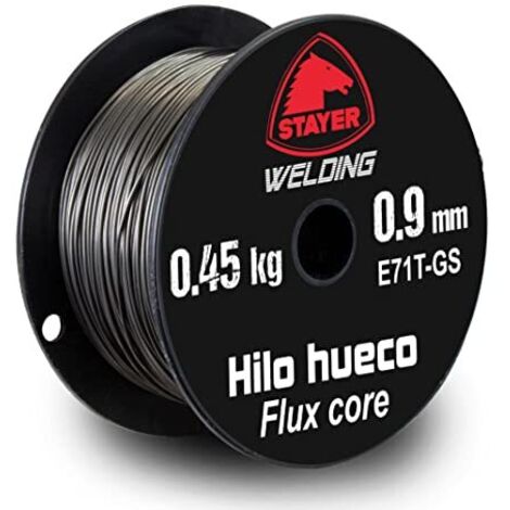 STAYER Bobina di filo cavo tubolare E71T-GS 1kg Ø0,9mm per saldatrici MIG-MAG
