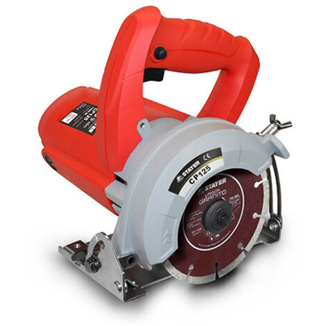 STAYER CP 125 sega circolare con disco diamantato per Granito