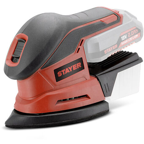STAYER DELTA L20 Levigatrice Orbitale a batteria palmare  Senza Batterie