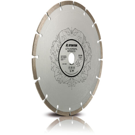 STAYER H7 Basis-Universalscheibe zum Schneiden von Baumaterialien (bis zu 6650 U/min) Ø230mm