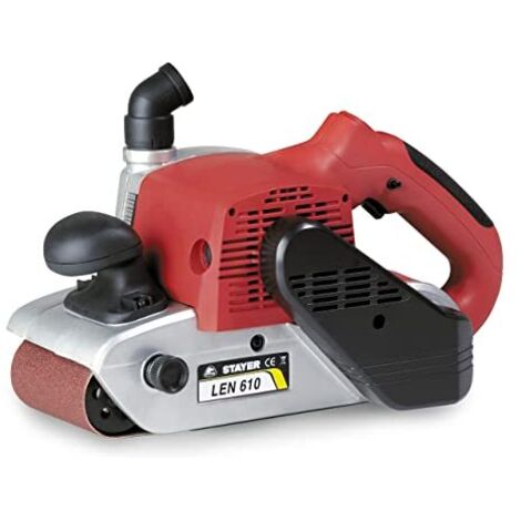STAYER LEN 610-1200W 500ml/min 100x155mm Smerigliatrice con Sacco Raccolta Polvere