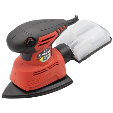 STAYER IBERICA STAYER lijadora delta 150 , Lijadora Orbital Delta 150 Stayer Ideal tanto para profesionales como para aficionados al bricolaje que buscan un acabado de calidad Potencia de