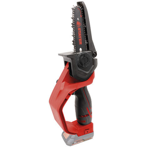 STAYER MINI OLMO B L20 Potatore a Batteria 18 V Mini Motosega 2 Ah