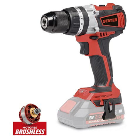 STAYER PBL 20 BRUSHLESS serie L20 Trapano a Batteria  Senza Batterie