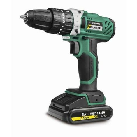 stayer taladro atornillad bhl114 bpk 2 bat li-ion 1.5 ah 1.2011