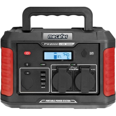 Stazione di energia MECAFER 2000W - PW2000