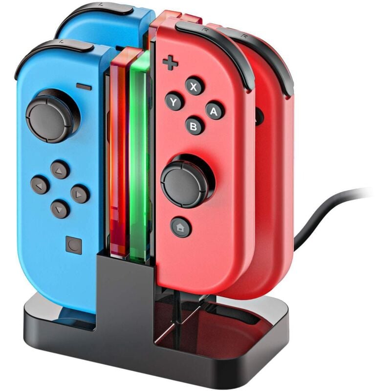 Stazione di ricarica per 4 Joy-Con