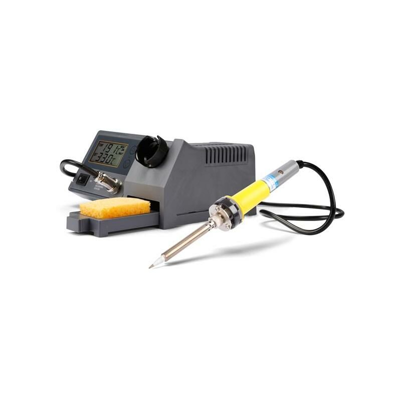 Image of Soldering station with lcd & ceramic heater - 48 w - 150-450 °c