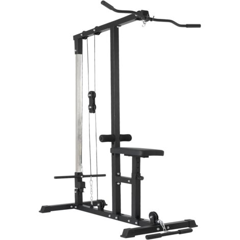 Stazione Lat Machine Pulley Pull Down Tower Panca Multifunzione